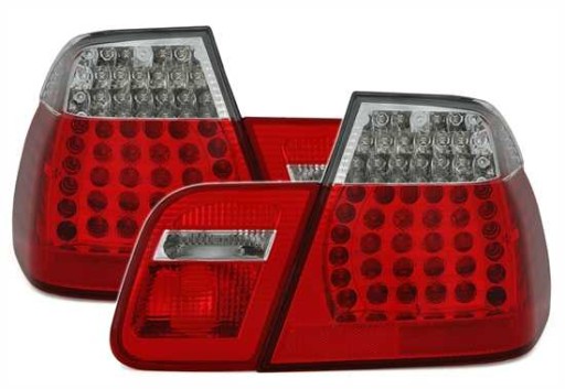 LAMPE FAROVI  ZADNJA LED BMW E46 98-01 LIMUZINA / RED WHITE