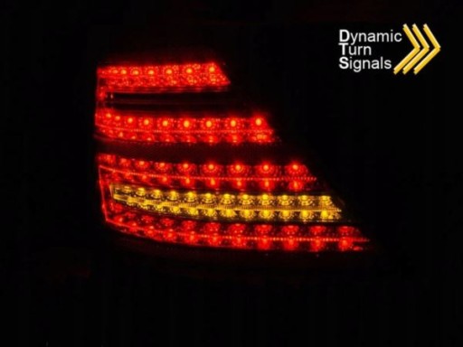 LAMPE FAROVI MERCEDES W221 S-KLASA 05-09 RED WHITE LED SE