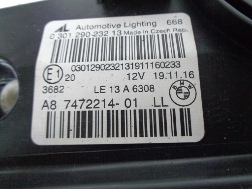 LAMPA FAR DESNI BMW 2 F45 F46 FULL LED